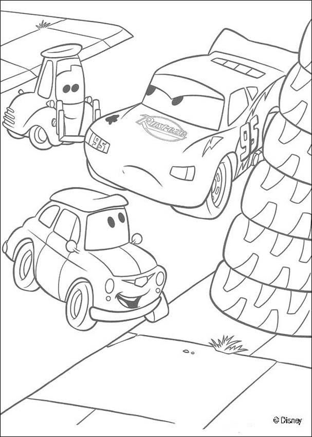 Disney Cars Lightning Mcqueen Coloring Pages @gianina Lopategui 607x850 Disney Cars Lightning Mcqueen Coloring Pages @gianina Lopategui