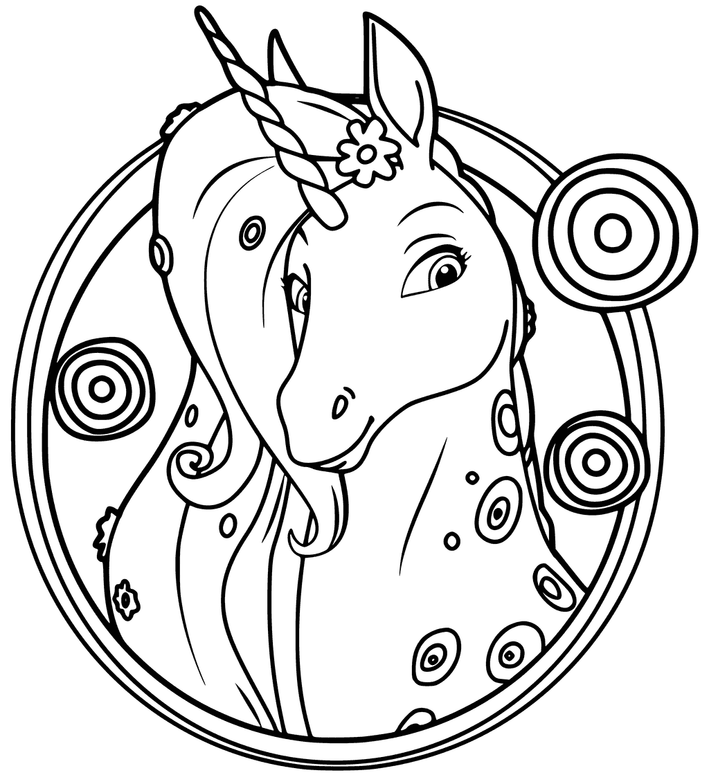 1024x1133 Mia And Me Coloring Pages