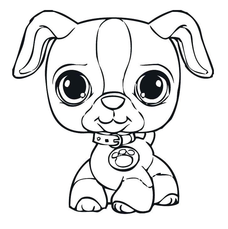 727x731 Cartoon Dog Coloring Pages Small Dog Coloring Pages Littlest Pet