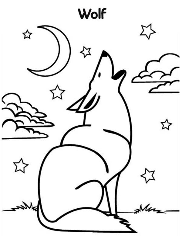 Wolf Coloring Picture Clip And Color Part Two Wolf 600x776 Wolf Coloring Picture Clip And Color Part Two Wolf