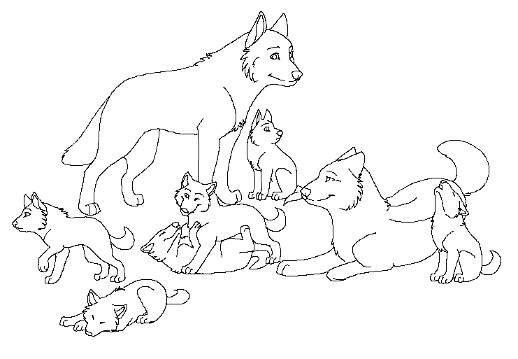 Wolf Coloring Pages For Kids Free Printable Pictures Coloring 741x513 Wolf Coloring Pages For Kids Free Printable Pictures Coloring