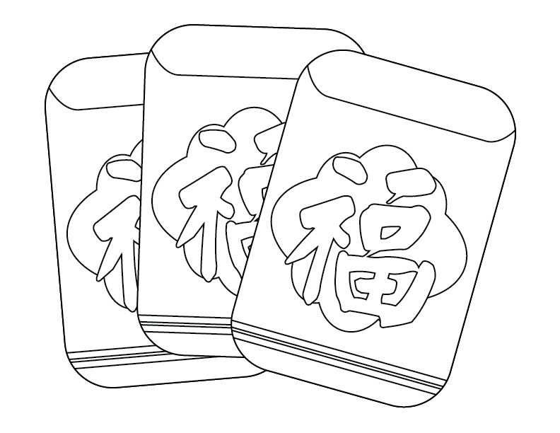 792x612 Chinese New Year Coloring Pages