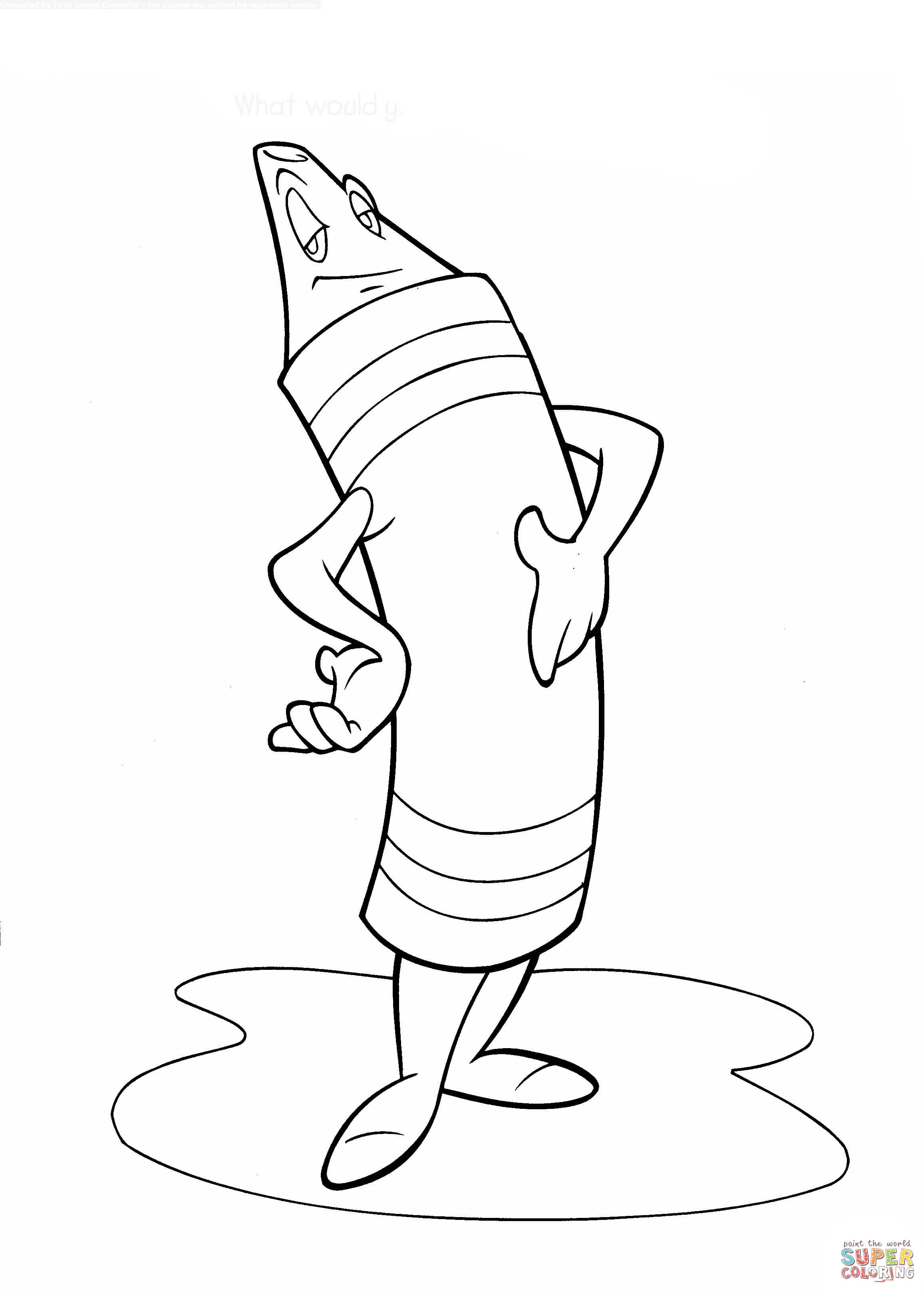 2313x3232 Mr Crayon Coloring Page Free Printable Pages At 6