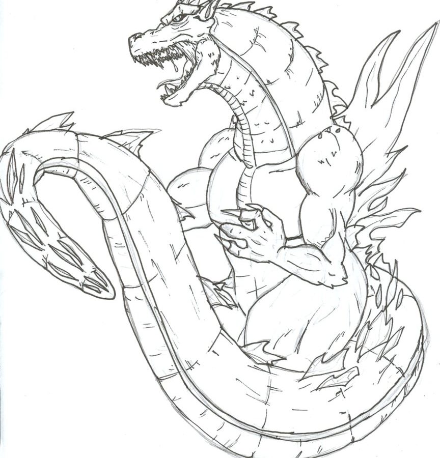 Mechagodzilla Coloring Pages at GetColorings.com | Free printable ...