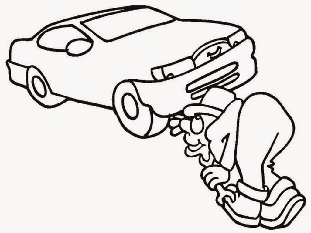 Mechanic Coloring Pages 1024x768 Mechanic Coloring Pages