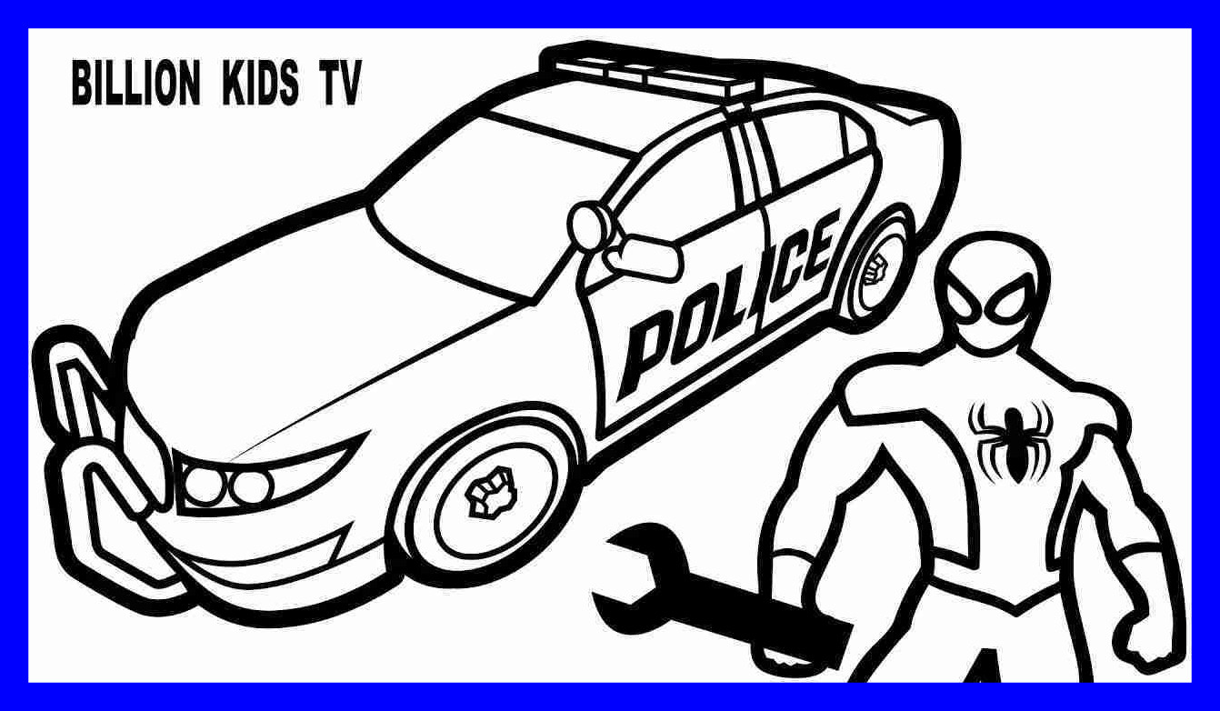 Awesome Spiderman Repair New Police Coloring Pages For Kids 1342x782 Awesome Spiderman Repair New Police Coloring Pages For Kids