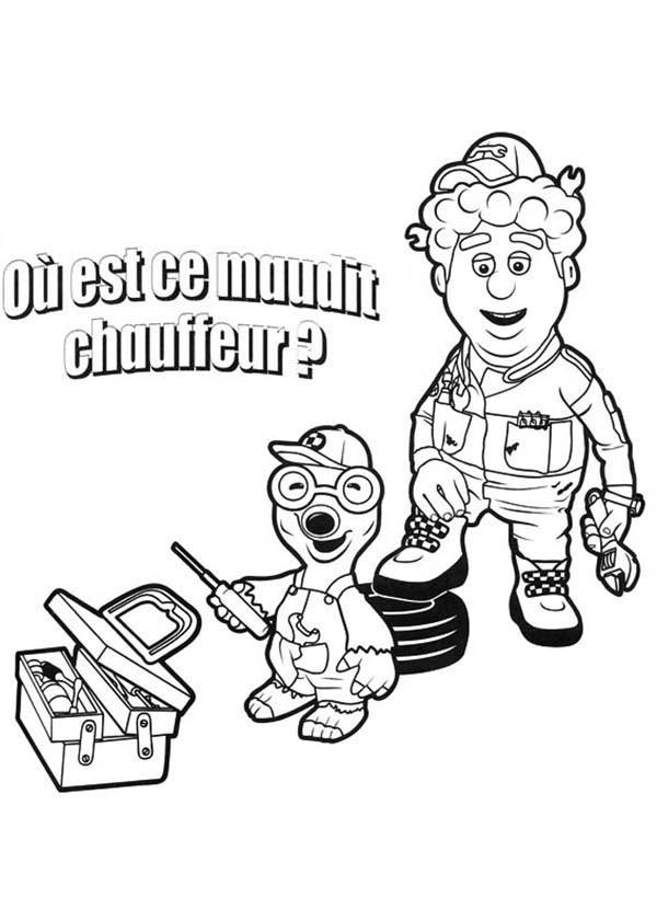 The Mechanics In Roary The Racing Car Coloring Pages Best Place 600x840 The Mechanics In Roary The Racing Car Coloring Pages Best Place