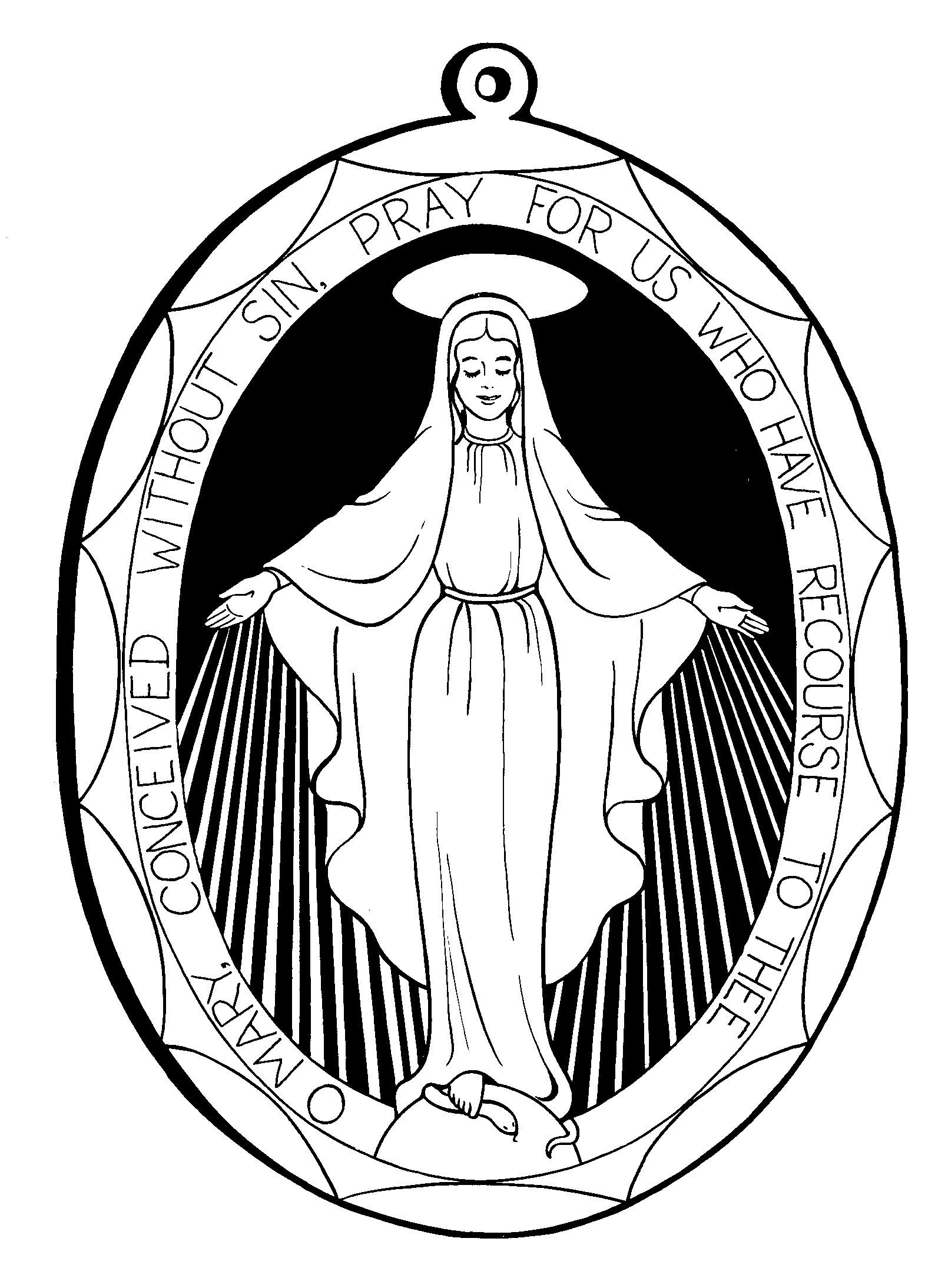 1610x2188 Miraculous Medal Images