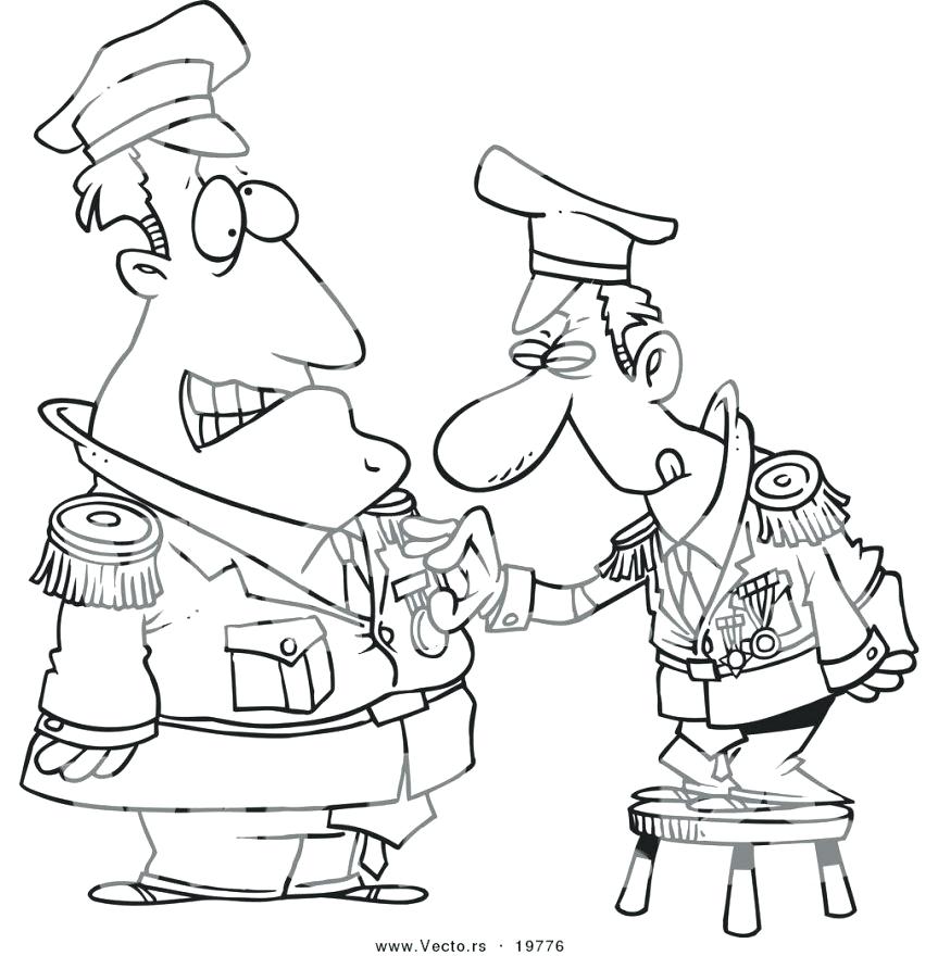 863x880 Vector Of A Cartoon Man Standing On Stool And Awarding Medal