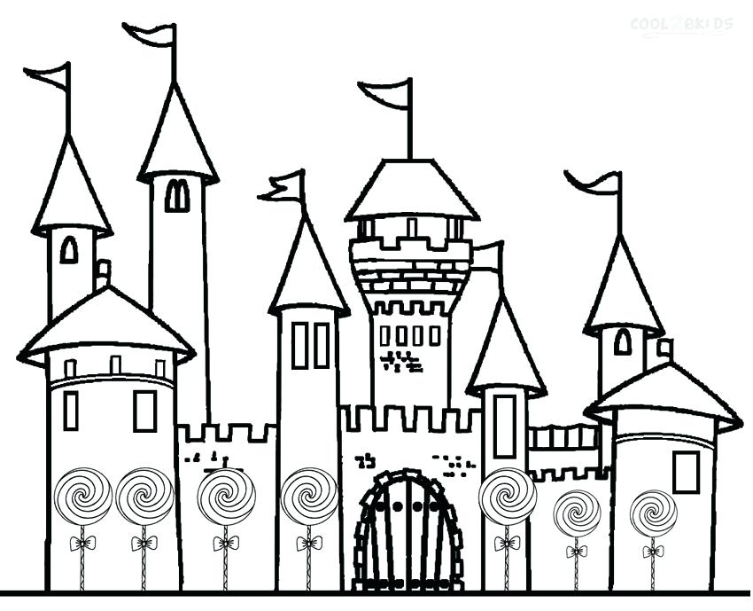 850x689 Castles Coloring Pages Castles Coloring Pages Download Free