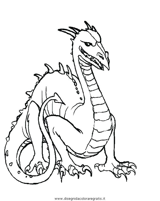 Medieval Dragon Coloring Pages at GetColorings.com | Free printable ...