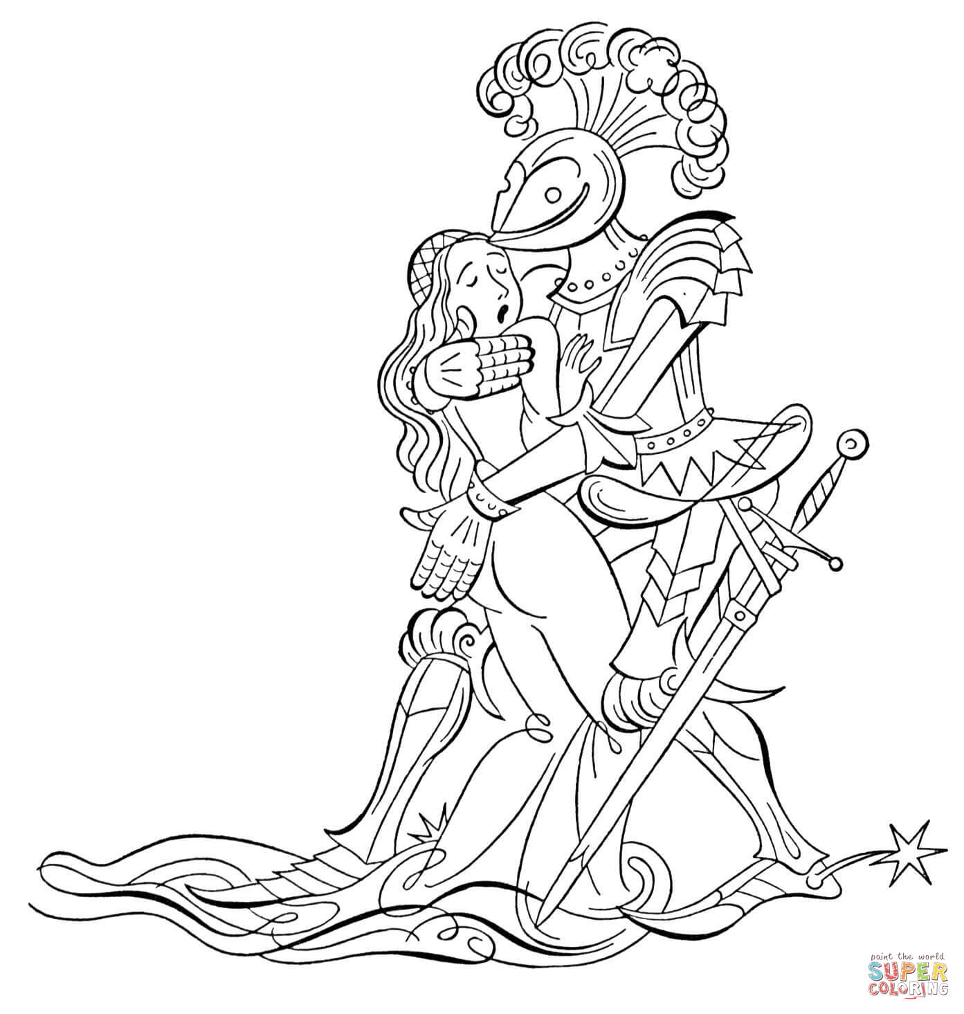 1393x1465 Coloring Pages Medieval Knights Copy Knights Coloring Pages Best