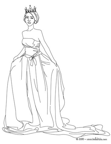 Medieval Princess Coloring Pages at GetColorings.com | Free printable ...