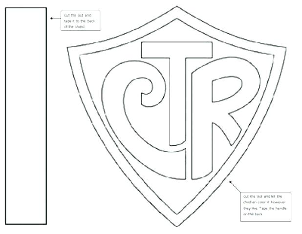 Medieval Shield Coloring Pages