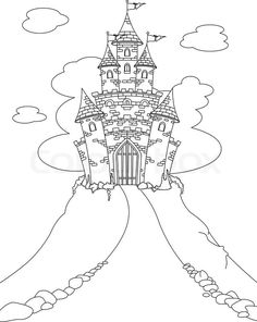 236x296 Castle Coloring Pages Fairy Tale Castle Coloring Page Fantasy Jr