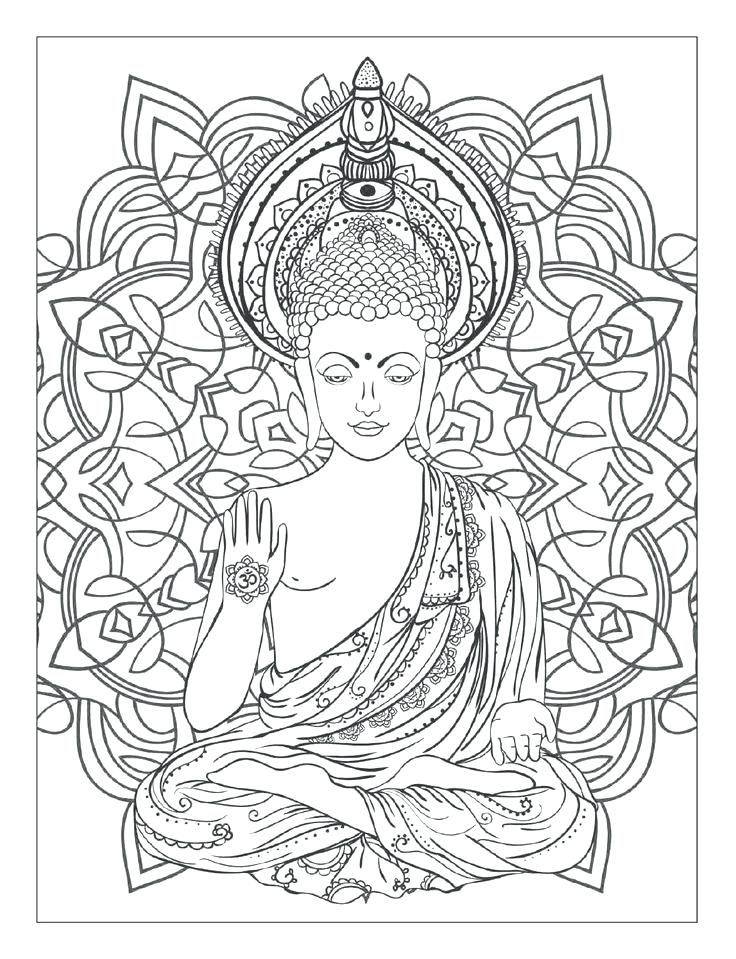 Meditation Coloring Pages Ebestbuyvn.co 736x959 Meditation Coloring Pages Ebestbuyvn.co