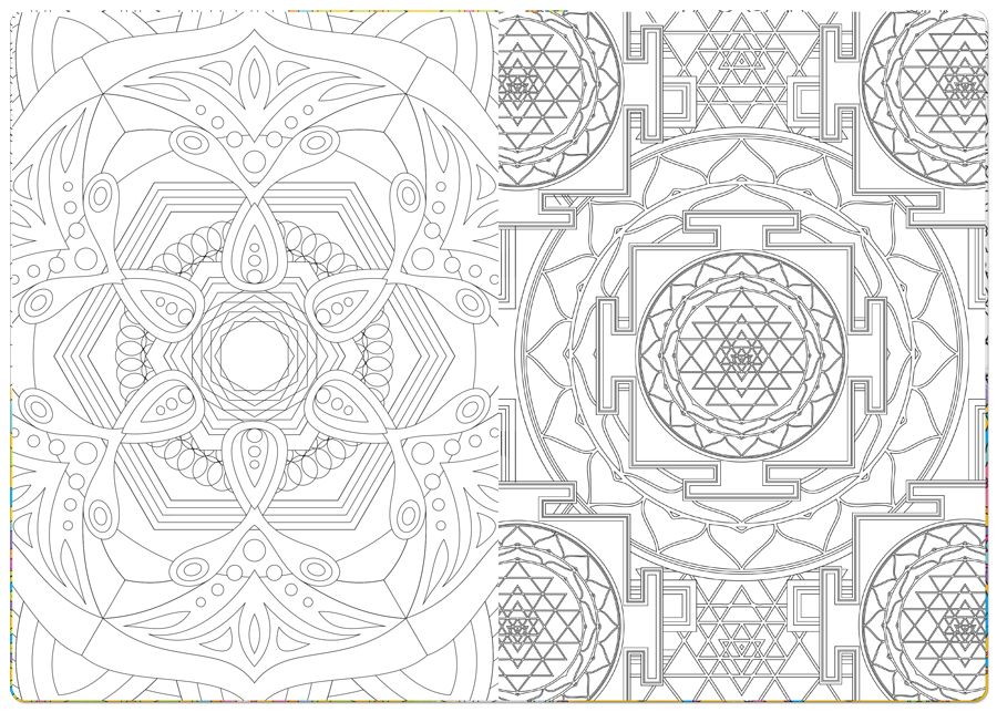 Meditative Adult Coloring Pages 900x643 Meditative Adult Coloring Pages