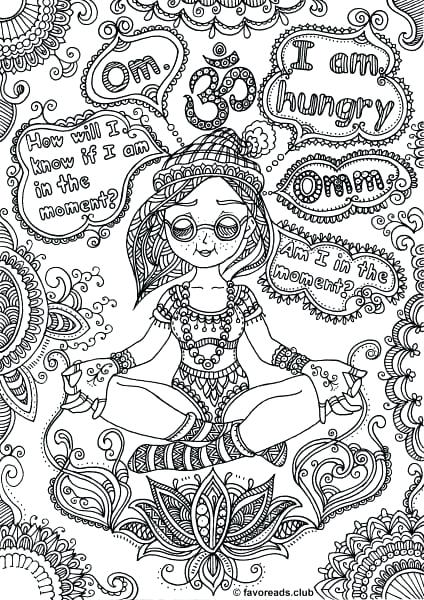 Amazing Meditation Coloring Pages And Adventure Meditation Adult 424x600 Amazing Meditation Coloring Pages And Adventure Meditation Adult