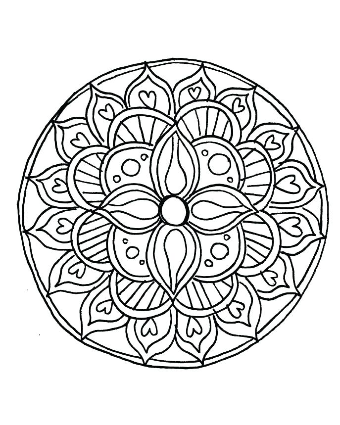 Free Mandala Coloring Pages Coloring Pages Mandala Medium Size 687x859 Free Mandala Coloring Pages Coloring Pages Mandala Medium Size