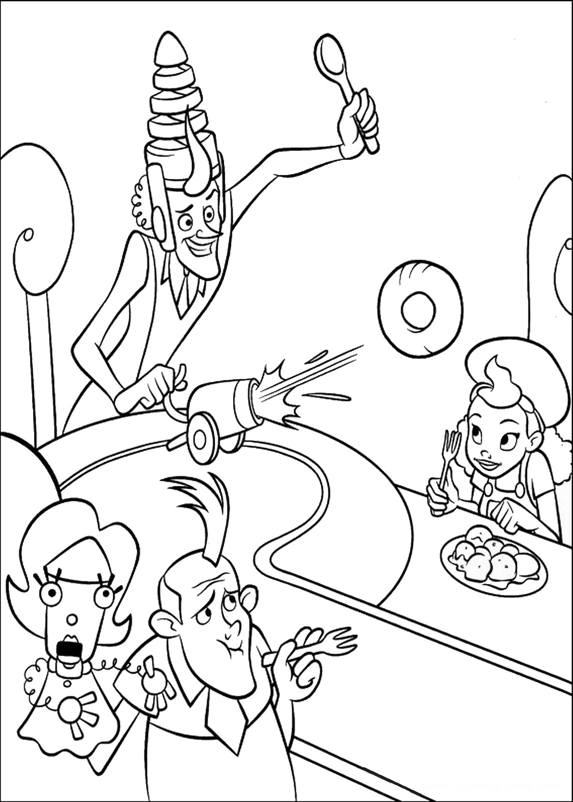 1143x1600 Meet The Robinsons Coloring Pages