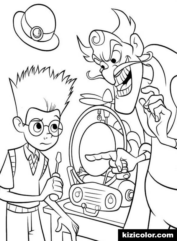 Meet The Robinsons Coloring Pages at GetColorings.com | Free printable ...