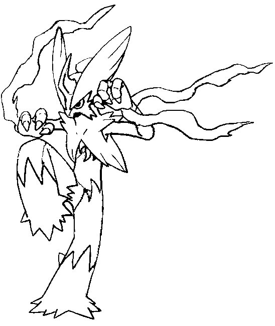 Coloring Page Mega Evolved Pokemon Mega Blaziken 257 257 548x650 Coloring Page Mega Evolved Pokemon Mega Blaziken 257 257