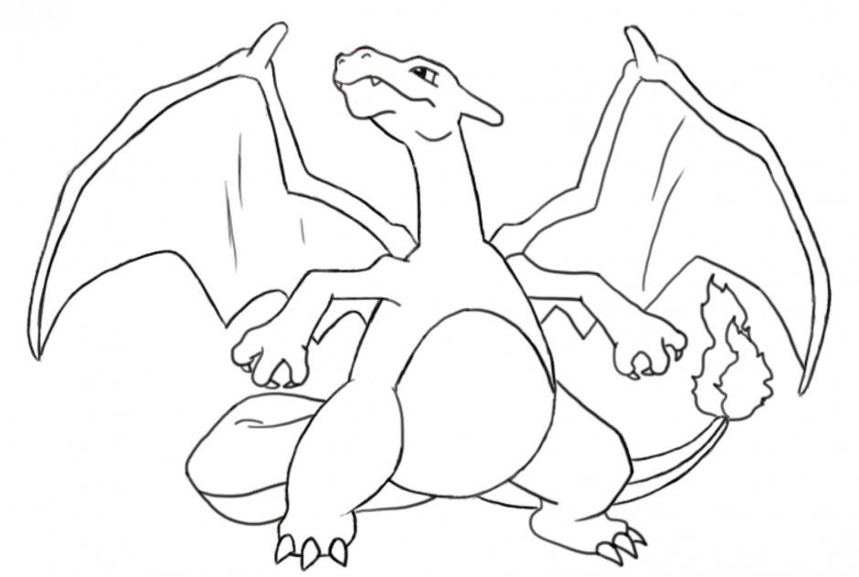 940x631 Charizard Coloring Pages Coloring Pages Funny At Mega Charizard