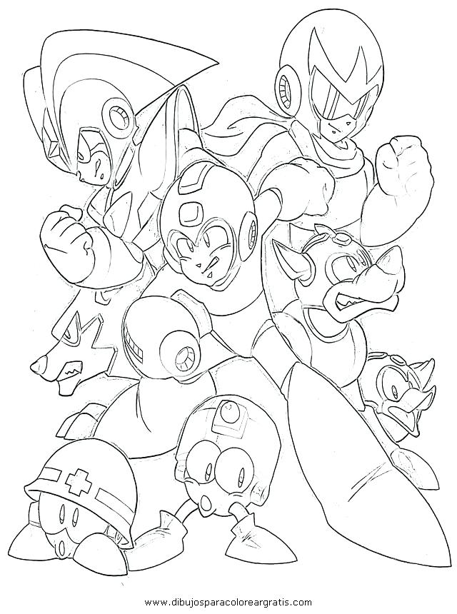 640x860 Mega Man Colouring Pages Printable Coloring Mega Man Coloring