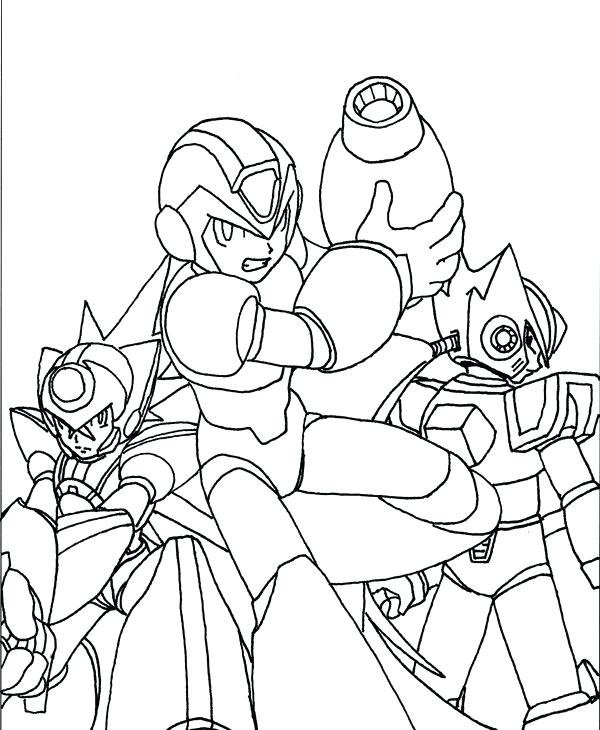 Mega Man Coloring Pages at GetColorings.com | Free printable colorings ...