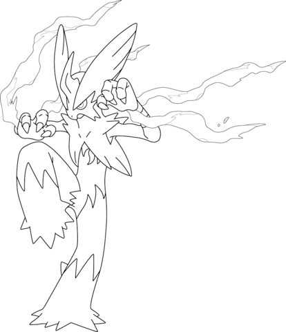 Mega Diancie Coloring Pages Mega Blaziken Pokemon Coloring Page 414x480 Mega Diancie Coloring Pages Mega Blaziken Pokemon Coloring Page