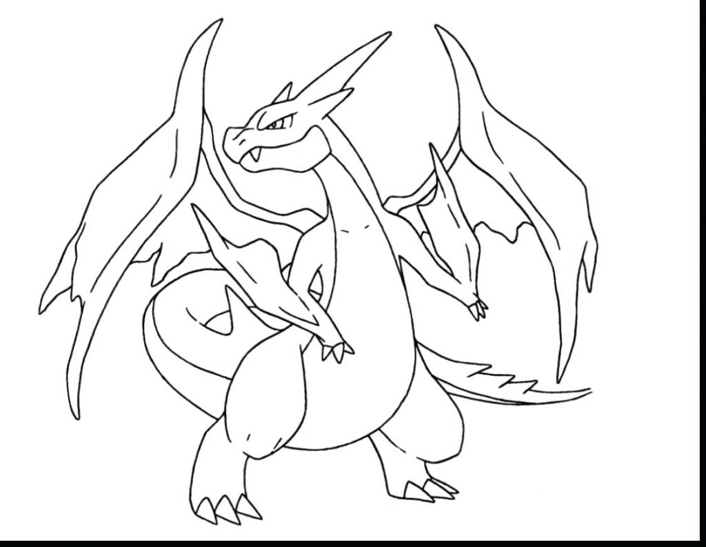 1024x793 Coloring Pages ~ Legendary Pokemon Coloring Pages Mega X Full Size