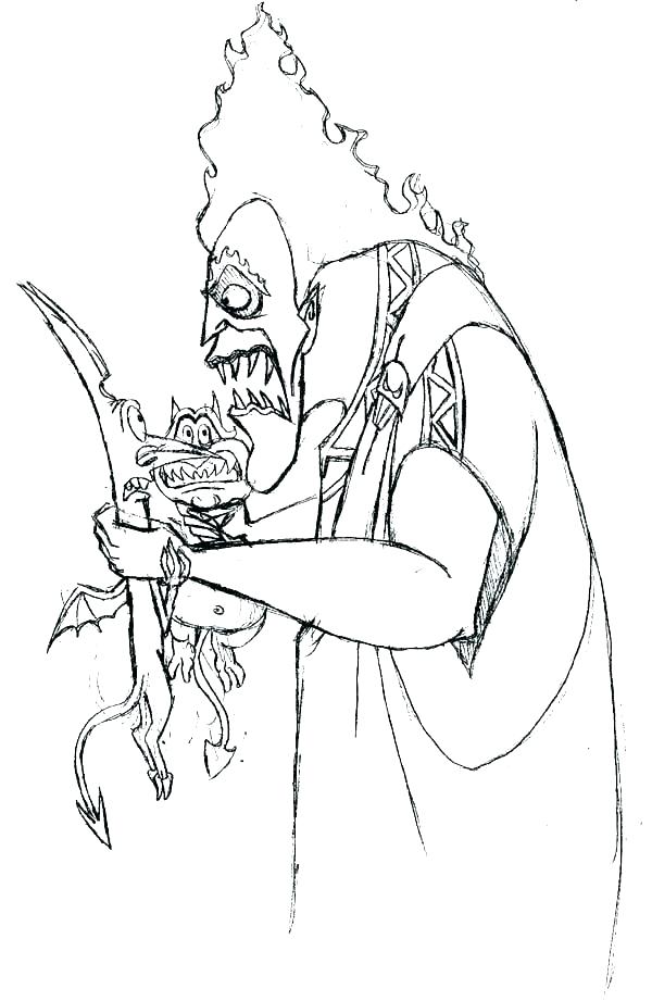 600x921 Hercules Coloring Pages