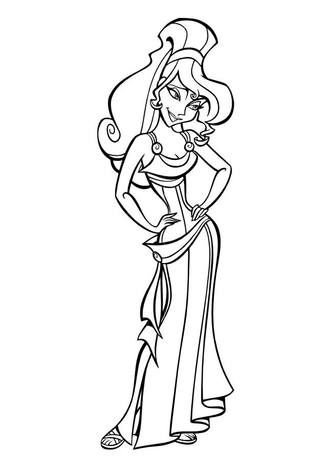 647x913 Hercules Coloring Page 50