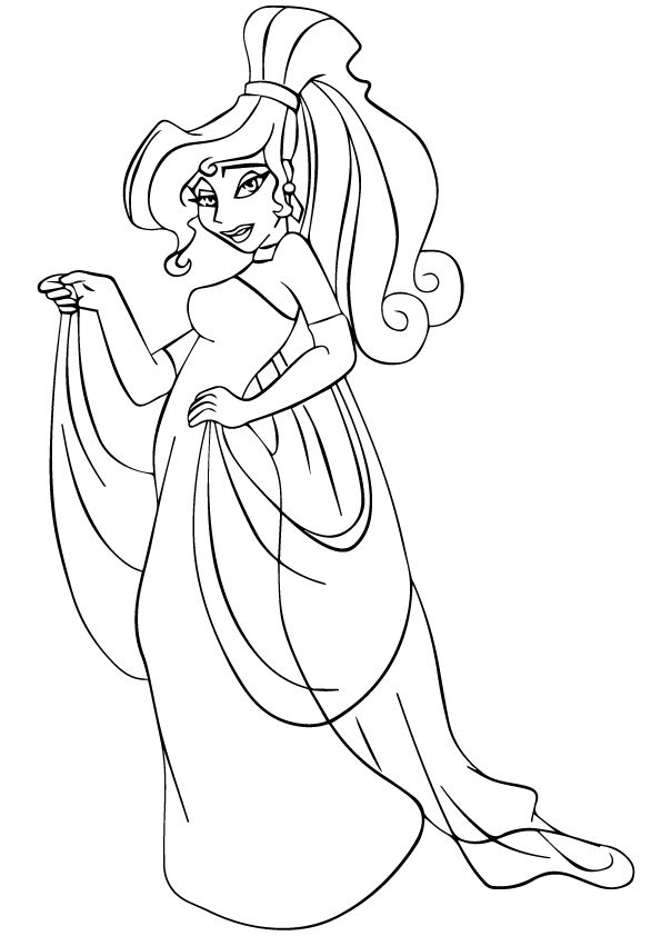 595x842 Megara A4.jpg Coloring Pages To Print