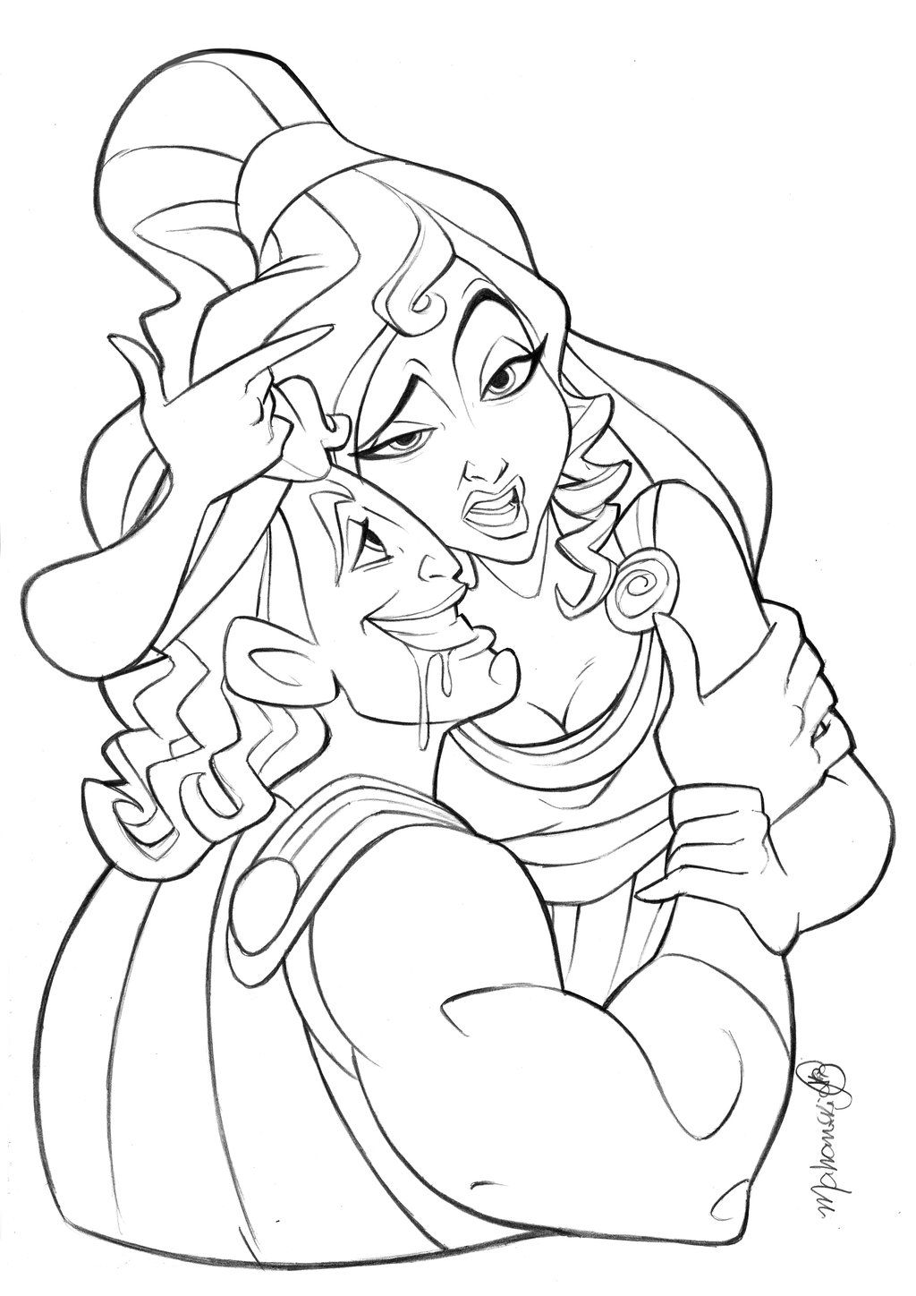 1024x1448 Megara E Hercules By