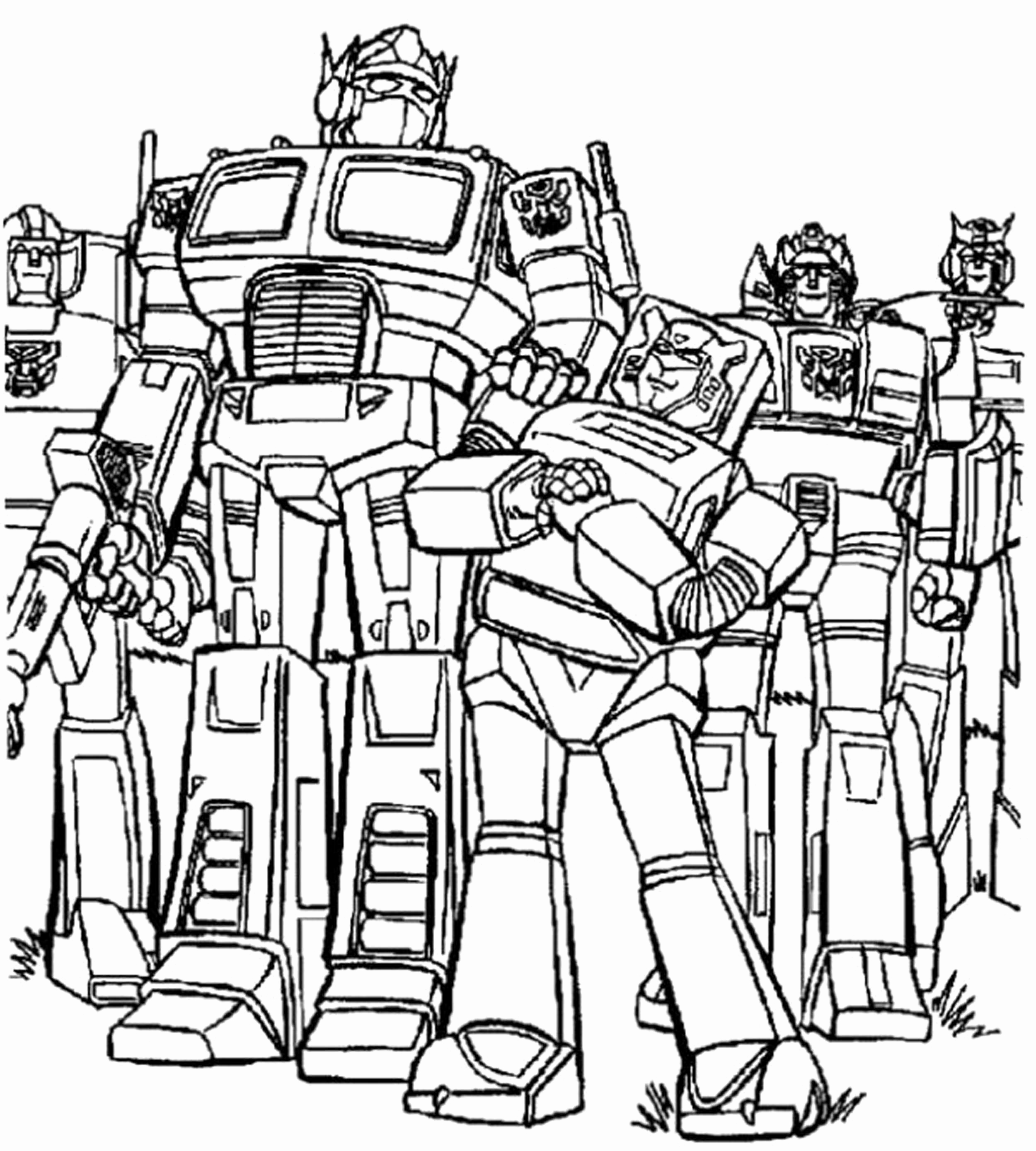 2500x2778 Print Amp Download Inviting Kids To Do The Transformers Coloring