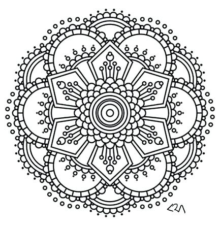Henna Coloring Pages Tics Coloring Mandalas For Adults 433x445 Henna Coloring Pages Tics Coloring Mandalas For Adults