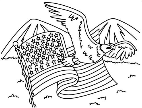 Happy Memorial Day Coloring Pages 499x382 Happy Memorial Day Coloring Pages