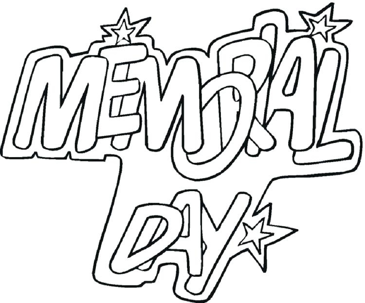 750x623 Memorial Day Coloring Pages Memorial Day Coloring Pages