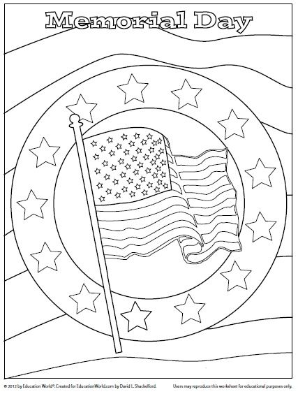 Memorial Day Coloring Page Literacy Stations And Daily 5 427x564 Memorial Day Coloring Page Literacy Stations And Daily 5