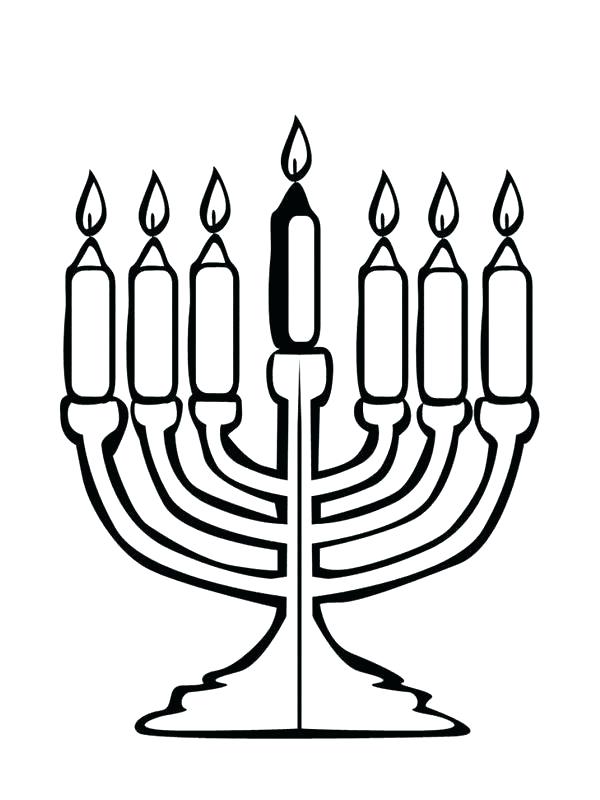 600x800 Dreidel Coloring Page Menorah Coloring Page Show Me More