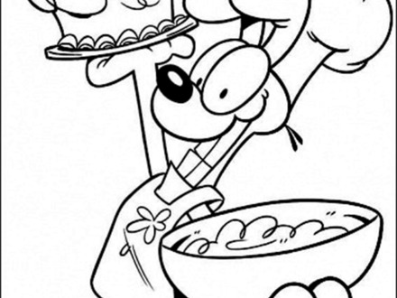 Fine Menu Coloring Pages Festooning 440x330 Fine Menu Coloring Pages Festooning