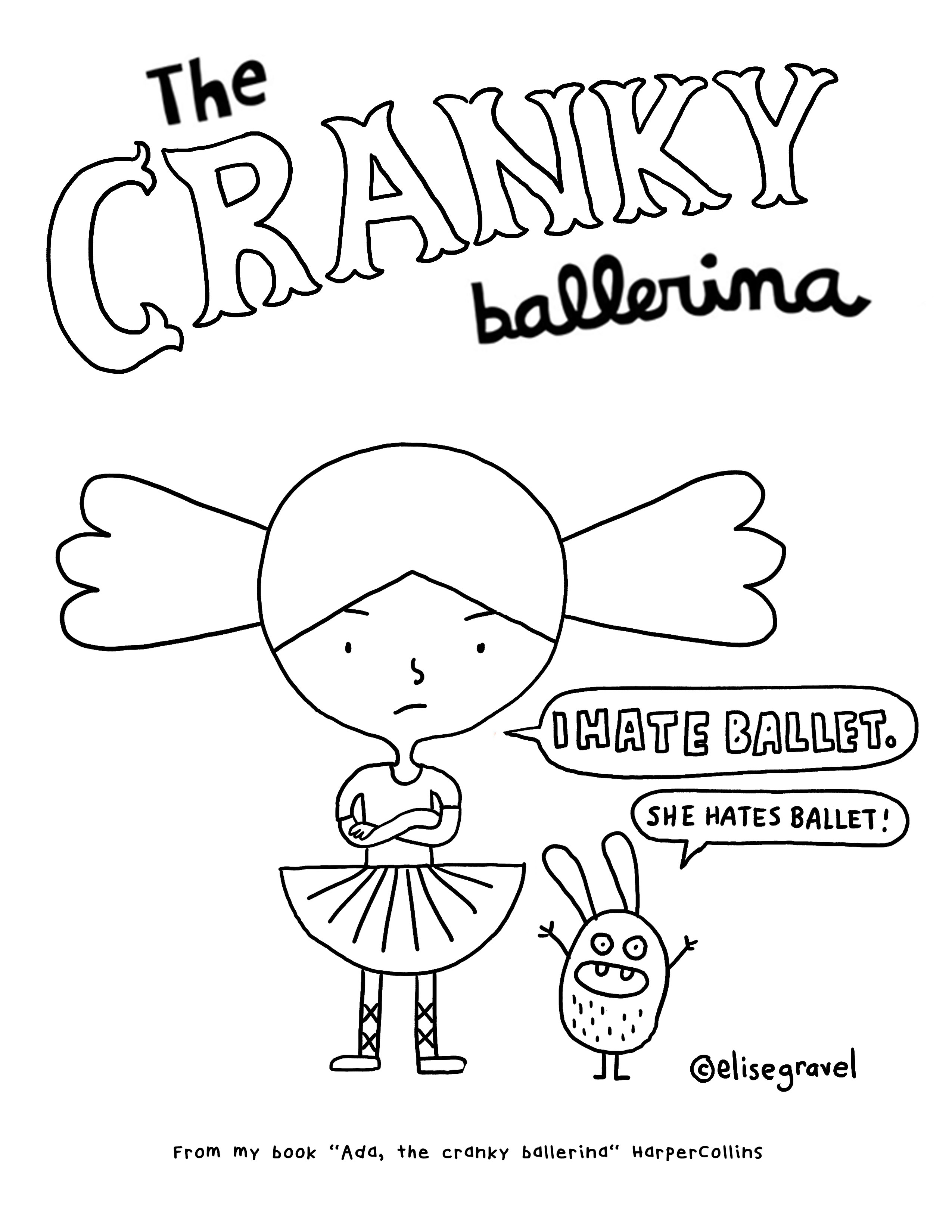 Coloring Pages Elise Gravel 2550x3300 Coloring Pages Elise Gravel
