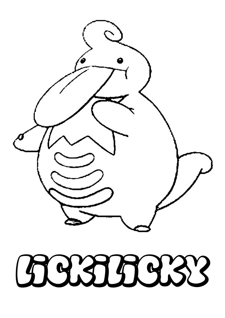 749x1060 Lickilicky Coloring Pages