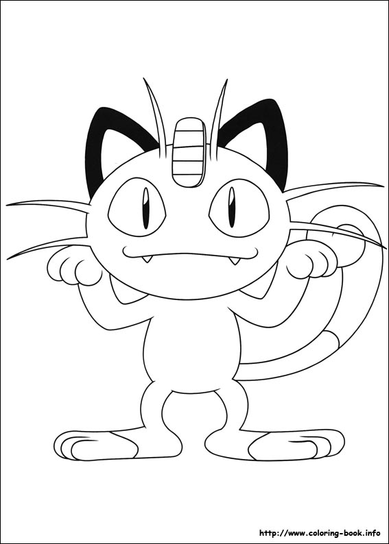 567x794 Pokemon Coloring Picture