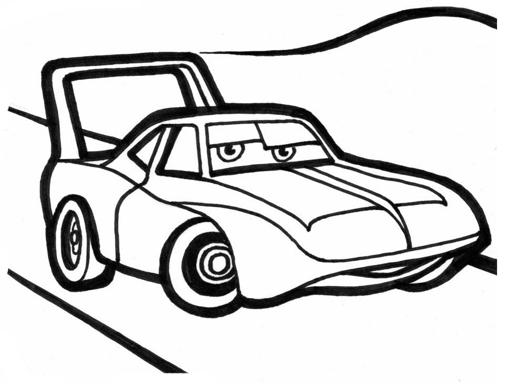 Best Disney Cartoon Cars Coloring Pages 1024x768 Best Disney Cartoon Cars Coloring Pages