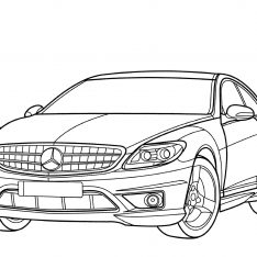 Mercedes Benz Coloring Sheets 234x234 Mercedes Benz Coloring Sheets