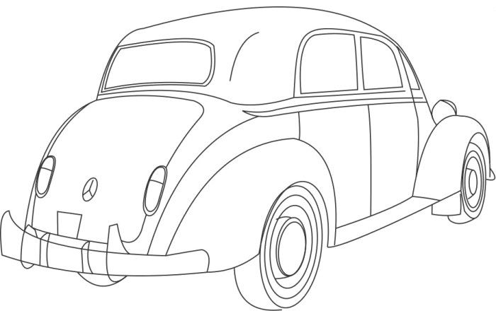 Classic Mercedes Benz Coloring Page Teacher Stuff 700x440 Classic Mercedes Benz Coloring Page Teacher Stuff