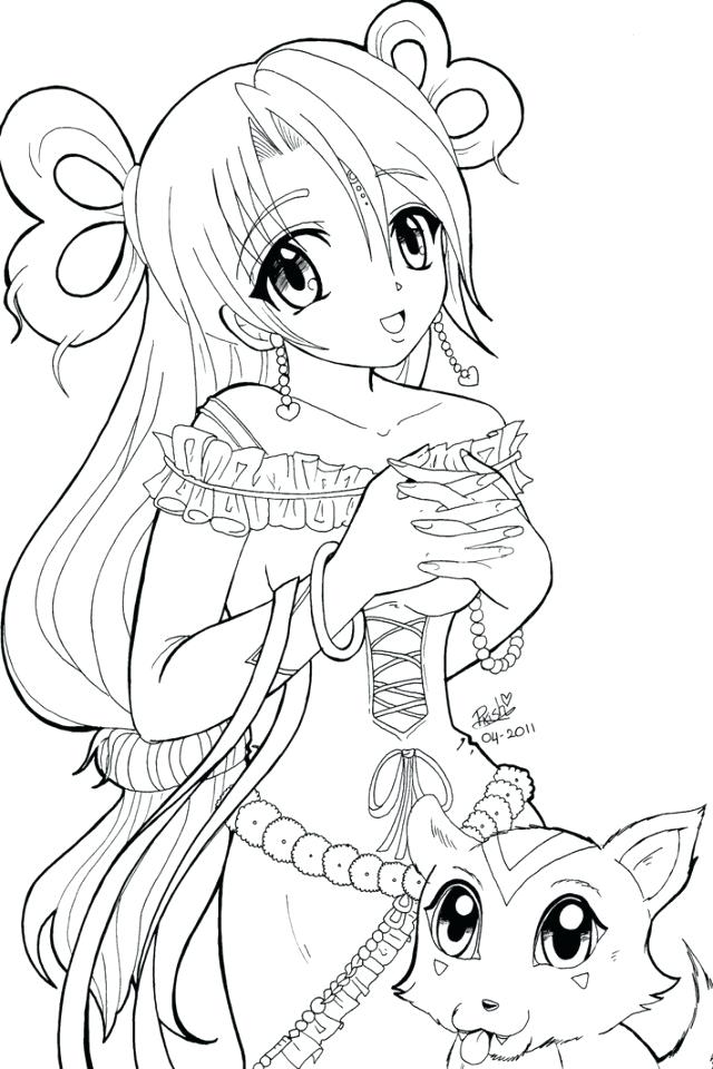 640x960 Manga Coloring Pages Anime Coloring Pages Cute Anime Coloring