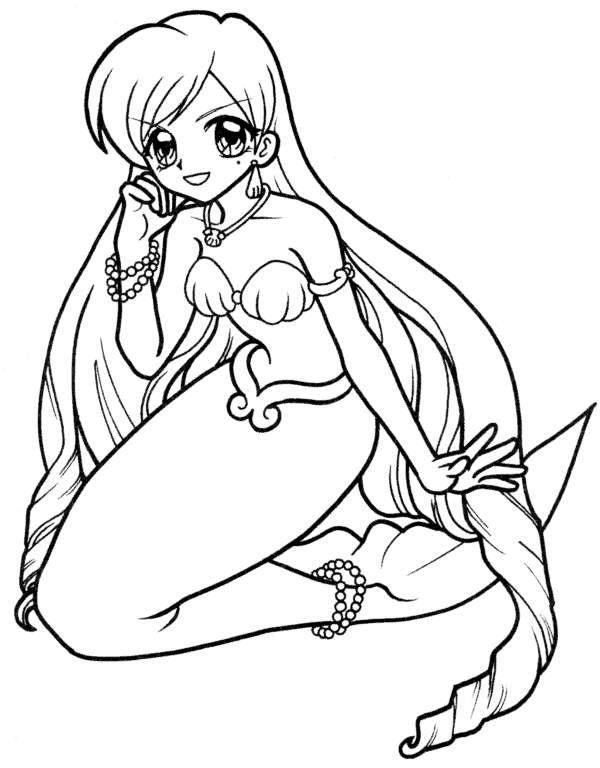 600x768 Mermaid Melody Coloring Pages Coloring Pages Of Epicness
